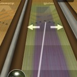 Aim your ball by dragging two different points on the lane before you throw